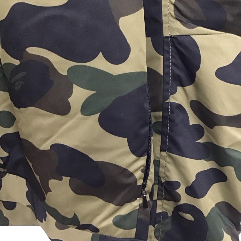 アベイシングエイプ A BATHING APE ジャケット、上着 ジャケット、ブレザー ジップアップジャケット ナイロンジャケット アウター L カモフラージュ柄・迷彩 マルチカラー / マルチカラー /  メンズ USED 古着 中古 10141806