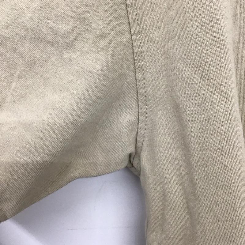 トミー ジーンズ TOMMY JEANS Tシャツ 半袖 半袖カットソー 刺繍Tシャツ クルーネックカットソー L ロゴ、文字 ベージュ / ベージュ /  メンズ USED 古着 中古 10134078