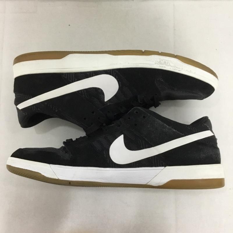ナイキ NIKE スニーカー スニーカー 864345-019 SB ZOOM DUNK LOW ELITE 28cm 28.0cm ロゴ、文字 黒 / ブラック / X 白 / ホワイト /  メンズ USED 古着 中古 10143968