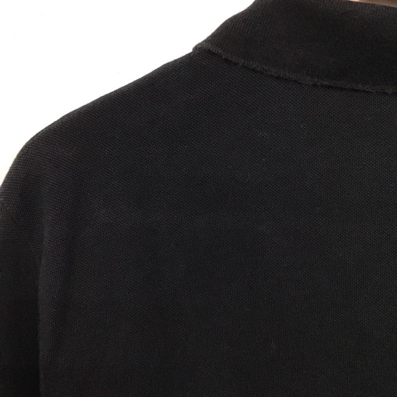 ポロバイラルフローレン Polo by RALPH LAUREN ポロシャツ 半袖 半袖ポロシャツ 半袖カットソー カラーシャツ L ロゴ、文字 黒 / ブラック /  メンズ USED 古着 中古 10131159
