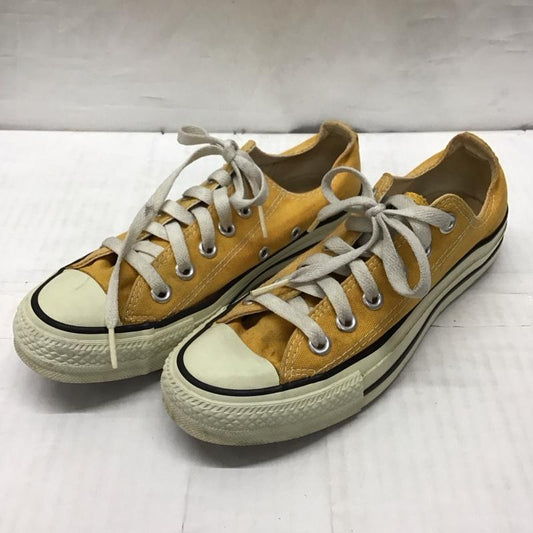 コンバース CONVERSE スニーカー スニーカー 23.5cm 6X 05 11 02 1R449 ローカット 23.5cm 23.5cm ロゴ、文字 黄 / イエロー / X オフホワイト / オフホワイト /  レディース USED 古着 中古 10118777