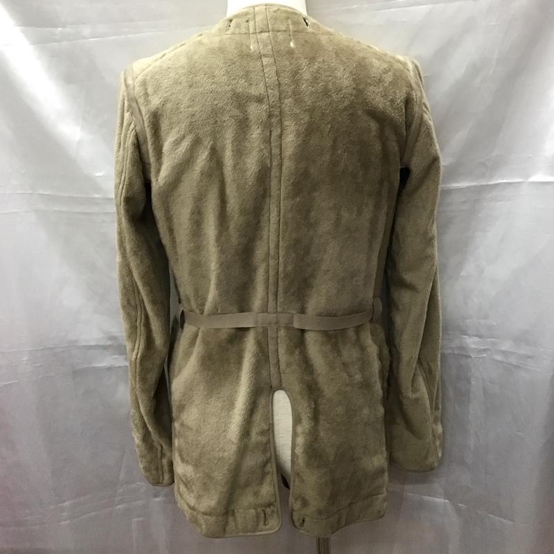タカヒロ ミヤシタ ザ ソロイスト TAKAHIRO MIYASHITA The SoloIst. ジャケット、上着 ジャケット、ブレザー sj.0013aw17 ブランケットジャケット ロングジャケット アウター 46 無地 ベージュ / ベージュ /  メンズ USED 古着 中古 10111689