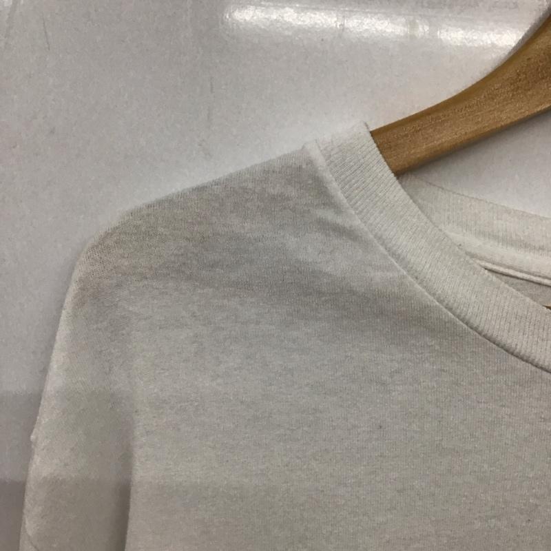 ワコマリア WACKO MARIA Tシャツ 長袖 24SS-WMT-LT01 LONG SLEEVE T-SHIRT L ロゴ、文字 X 刺繍 白 / ホワイト /  メンズ USED 古着 中古 10134811