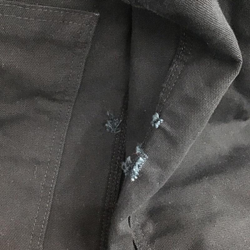 カーハート Carhartt サロペット・オーバーオール サロペット、オーバーオール UFCW 無地 黒 / ブラック /  メンズ USED 古着 中古 10109152