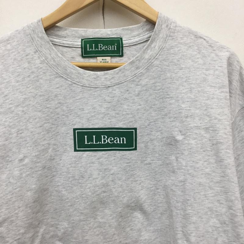 エルエルビーン L.L.Bean Tシャツ 半袖 BEAMS別注 3275-2223 Beans GreenLabel XL プリント 灰 / グレー /  メンズ USED 古着 中古 10141537