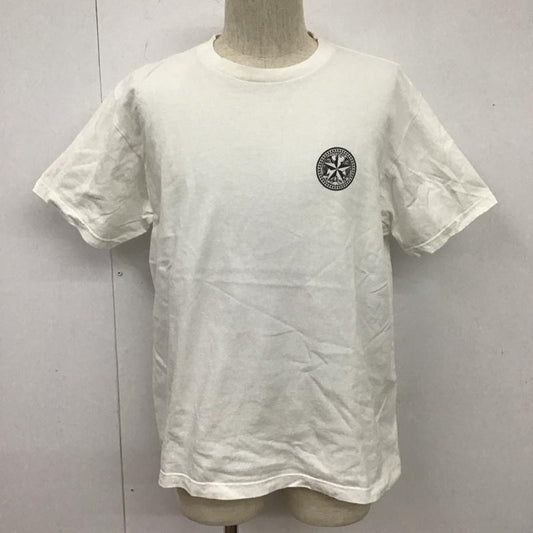 レッドキャップ RED KAP Tシャツ 半袖 半袖カットソー プリントTシャツ クルーネックカットソー L プリント 白 / ホワイト /  メンズ USED 古着 中古 10107785