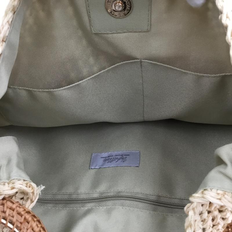 カシュ カシュ cache cache ハンドバッグ ハンドバッグ 無地 ベージュ / ベージュ /  レディース USED 古着 中古 10135131