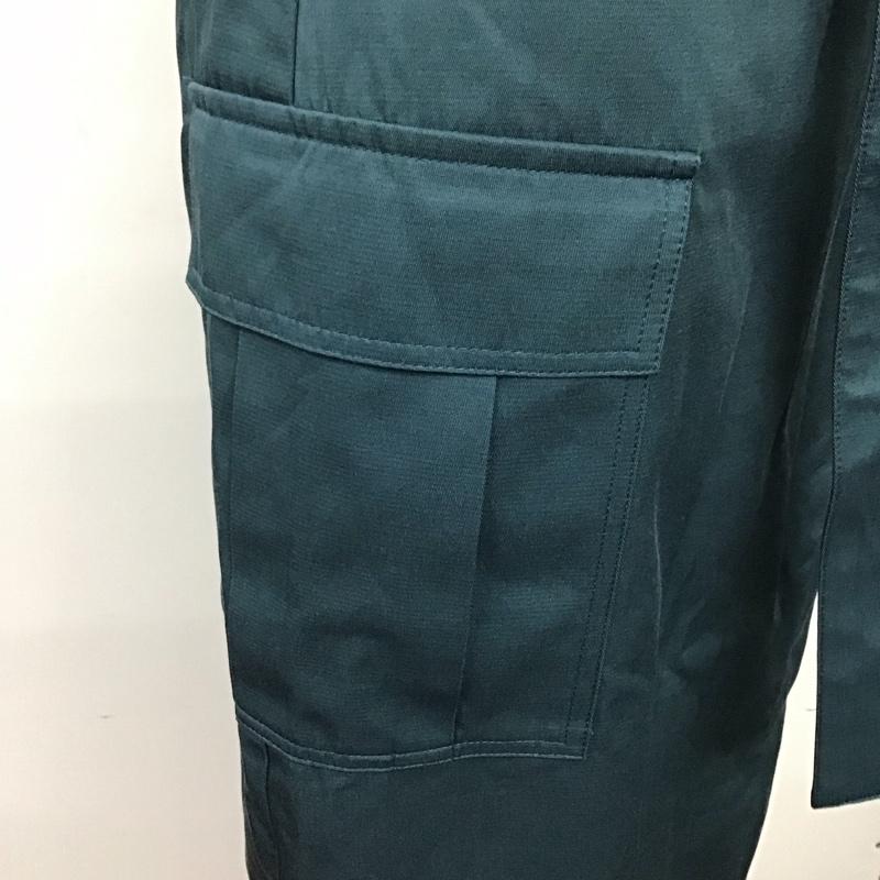 ムルーア MURUA スカート ひざ丈スカート 012320801901 アシメラップスカート 1 無地 緑 / グリーン /  レディース USED 古着 中古 10121269
