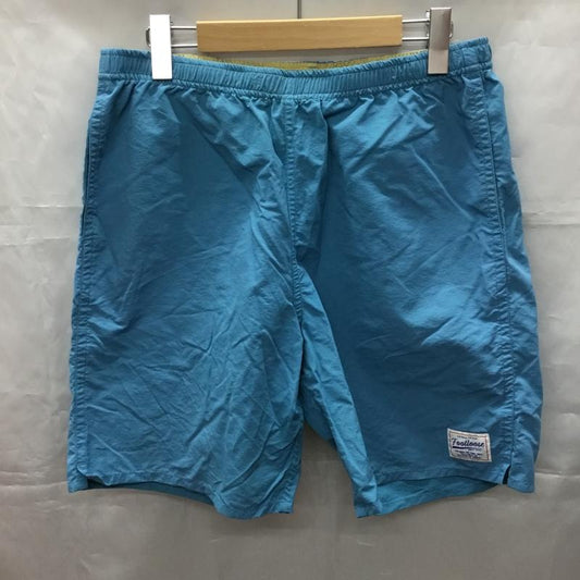 ニコアンド niko and... パンツ ショートパンツ M 無地 水色 / ライトブルー /  メンズ USED 古着 中古 10109716