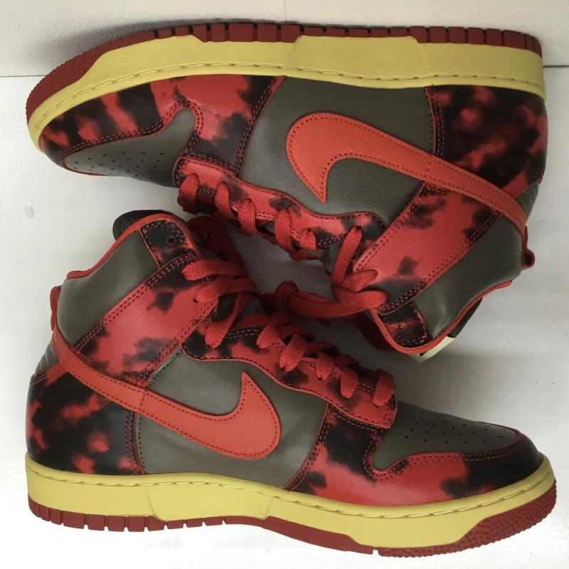 ナイキ NIKE スニーカー スニーカー DUNK HI 1985 SP RED ACID WASH ダンク ハイ レッド アシッド ウォッシュ DD9404-600 28.0cm ロゴ、文字 赤 / レッド /  メンズ USED 古着 中古 10107078