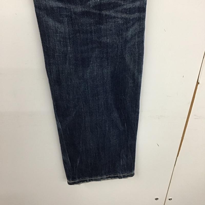 ポロラルフローレン POLO RALPH LAUREN パンツ デニム、ジーンズ デニムパンツ スリムパンツ カジュアルパンツ ストレッチパンツ 26インチ ダメージ加工 インディゴ / インディゴ /  レディース USED 古着 中古 10134109