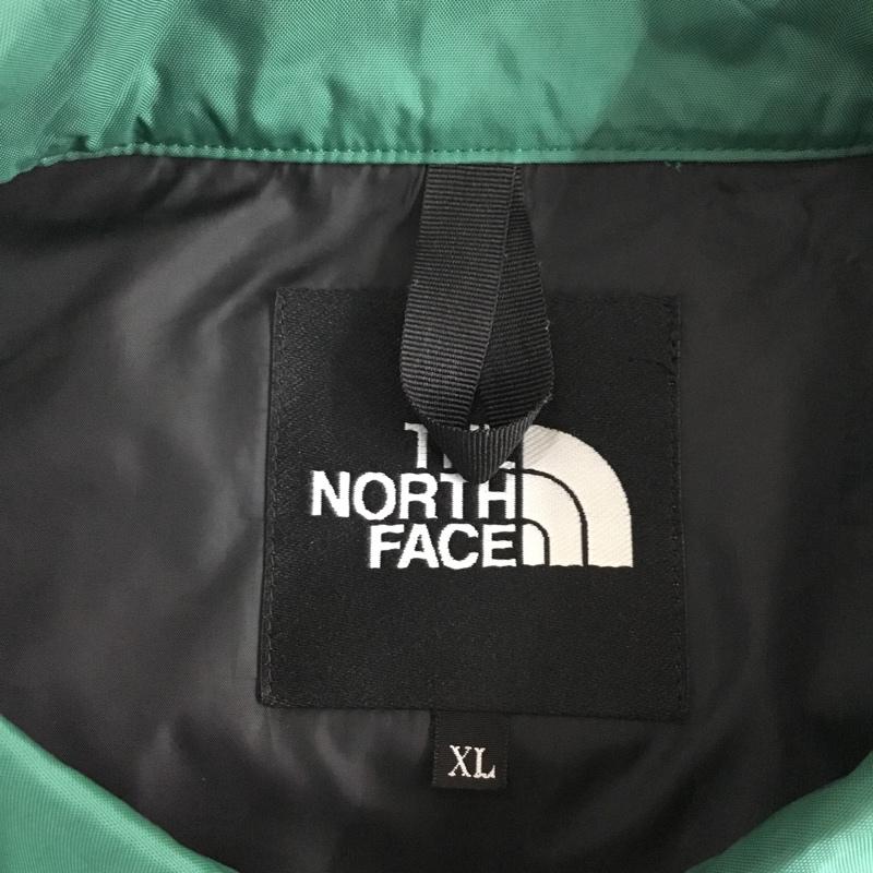 ザノースフェイス THE NORTH FACE ジャケット、上着 ジャケット、ブレザー np22030 コーチジャケット ナイロンジャケット アウター XL ロゴ、文字 緑 / グリーン /  メンズ USED 古着 中古 10120848