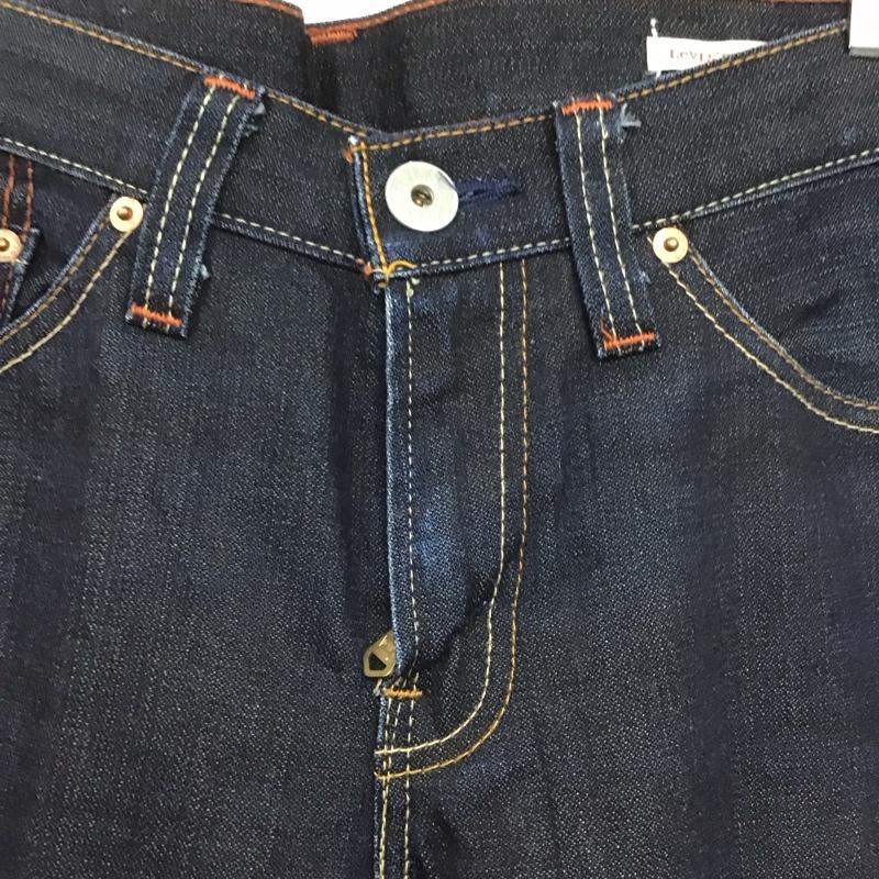 リーバイスプレミアム Levis PReMIUM パンツ デニム、ジーンズ デニムパンツ スリムパンツ カジュアルパンツ 32インチ 無地 インディゴ / インディゴ /  メンズ USED 古着 中古 10148301