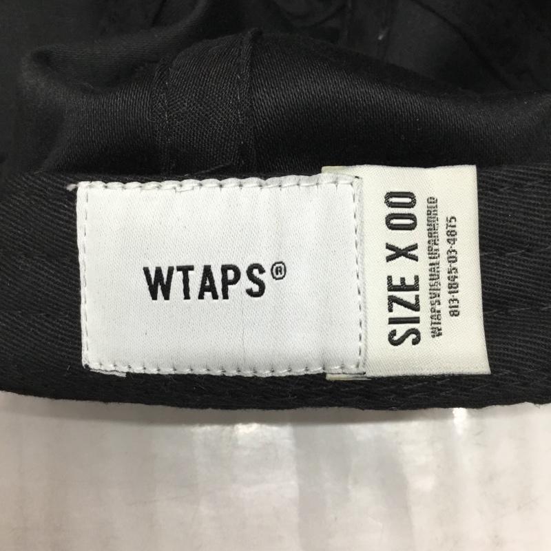 ダブルタップス WTAPS 帽子 キャップ 202HCDT-HT07 6パネル ロゴ、文字 黒 / ブラック /  メンズ USED 古着 中古 10118939