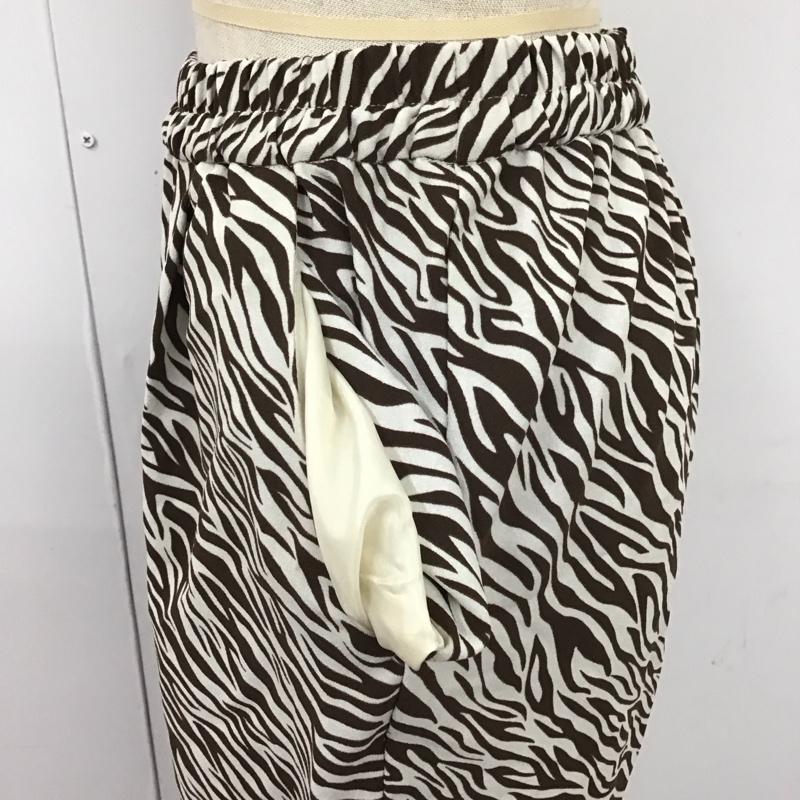 ローリーズファーム LOWRYS FARM パンツ ワークパンツ、ペインターパンツ lf521017tk ワイドパンツ アニマル柄 カジュアルパンツ FREE ヒョウ柄・レオパード柄 マルチカラー / マルチカラー /  レディース USED 古着 中古 10113043