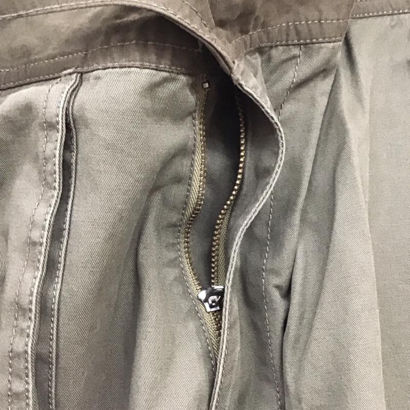 グラム glamb パンツ ワークパンツ、ペインターパンツ ミリタリーパンツ ワイドパンツ カジュアルパンツ ストレートパンツ L 無地 カーキ / カーキ /  メンズ USED 古着 中古 10115154