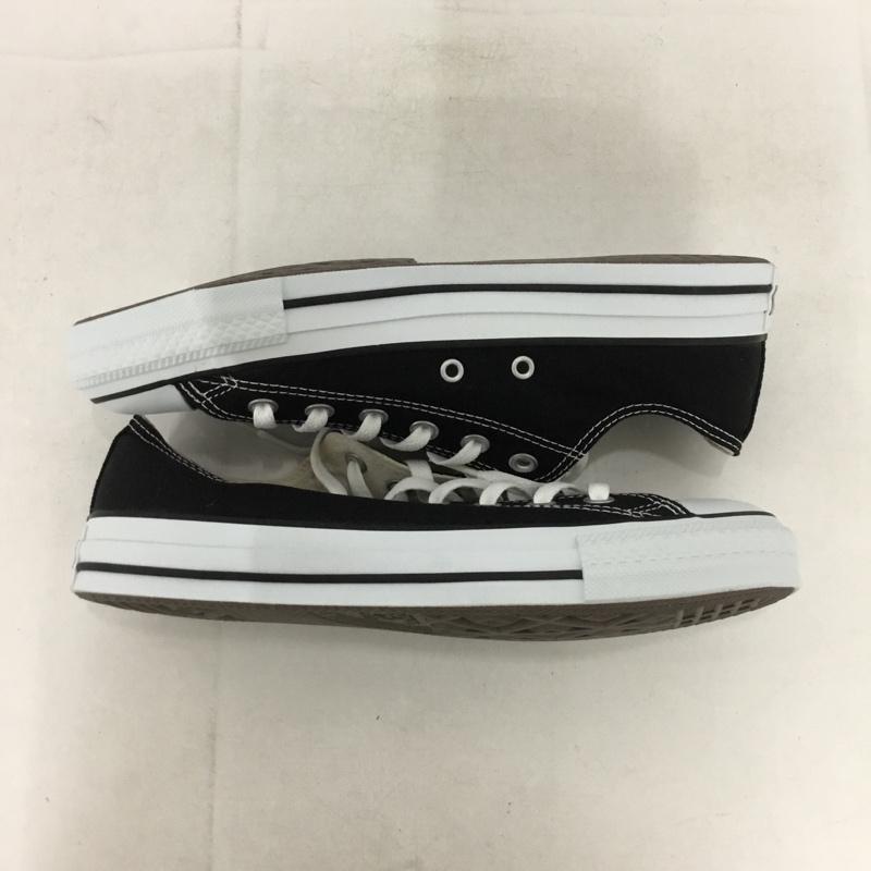 コンバース CONVERSE スニーカー スニーカー M9166 ALL STAR OX ローカット 25.5cm 箱有 25.5cm ロゴ、文字 黒 / ブラック /  メンズ USED 古着 中古 10148853