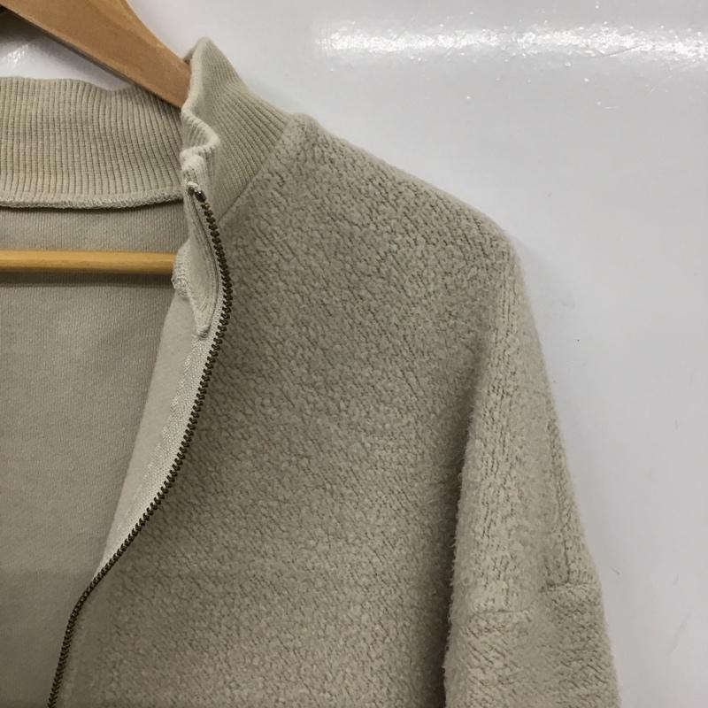 コンフェクト CONFECT ジャケット、上着 ジャンパー、ブルゾン 02244-0041 ジャケット ジップアップ 4 無地 アイボリー / アイボリー /  メンズ USED 古着 中古 10150365