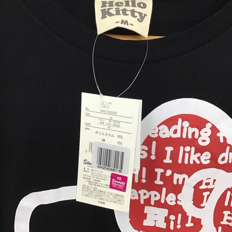 古着 USED Tシャツ 半袖 ハローキティ M プリント X キャラクター 黒 / ブラック /  レディース USED 古着 中古 10147708
