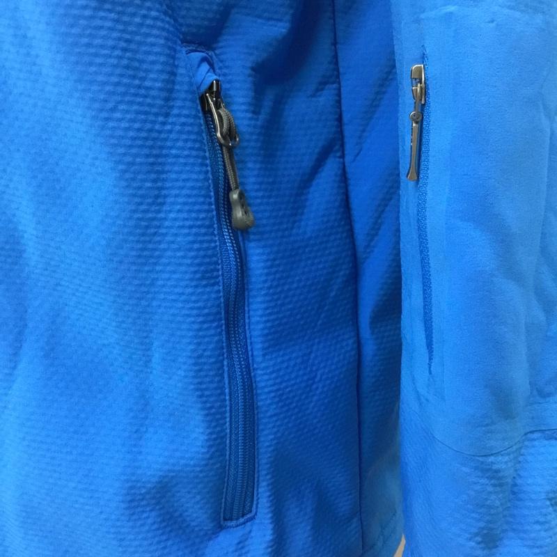 エルエルビーン L.L.Bean ジャケット、上着 ジャケット、ブレザー OLAJ7 マウンテンパーカー 裏フリース L ロゴ、文字 青 / ブルー /  メンズ USED 古着 中古 10112870
