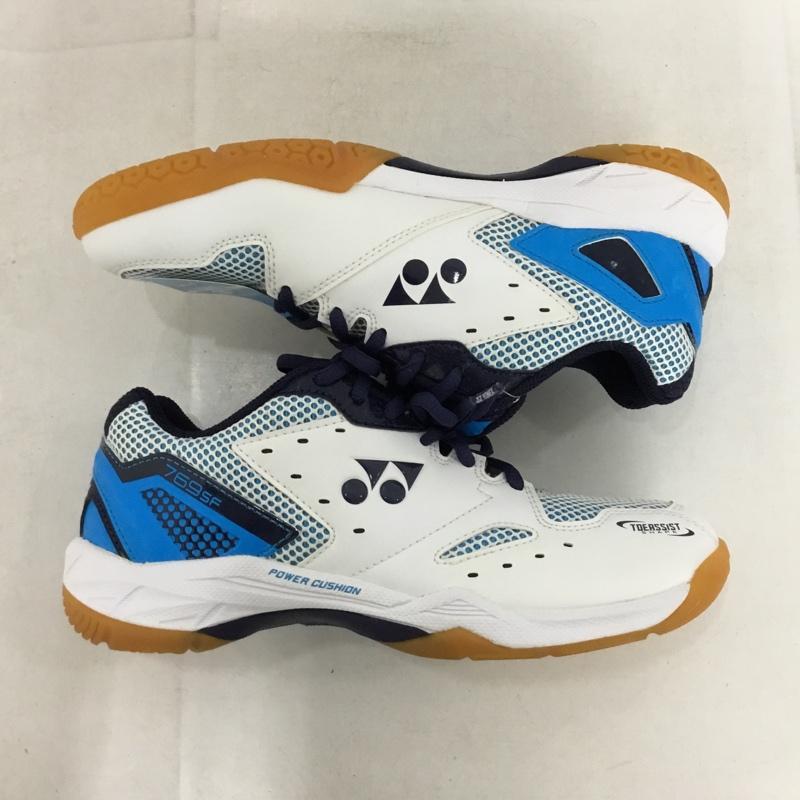 ヨネックス YONEX スニーカー スニーカー SHB769SF パワークッション769SF バドミントンシューズ 24.5cm 箱有 24.5cm ロゴ、文字 白 / ホワイト / X 青 / ブルー / X 紺 / ネイビー /  レディース USED 古着 中古 10147944