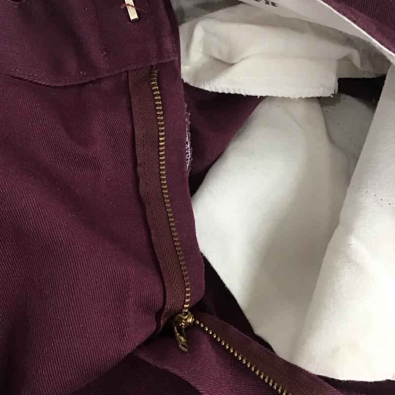 ディッキーズ Dickies パンツ ワークパンツ、ペインターパンツ ワークパンツ ワイドパンツ カジュアルパンツ 32インチ 無地 紫 / パープル /  メンズ USED 古着 中古 10112157