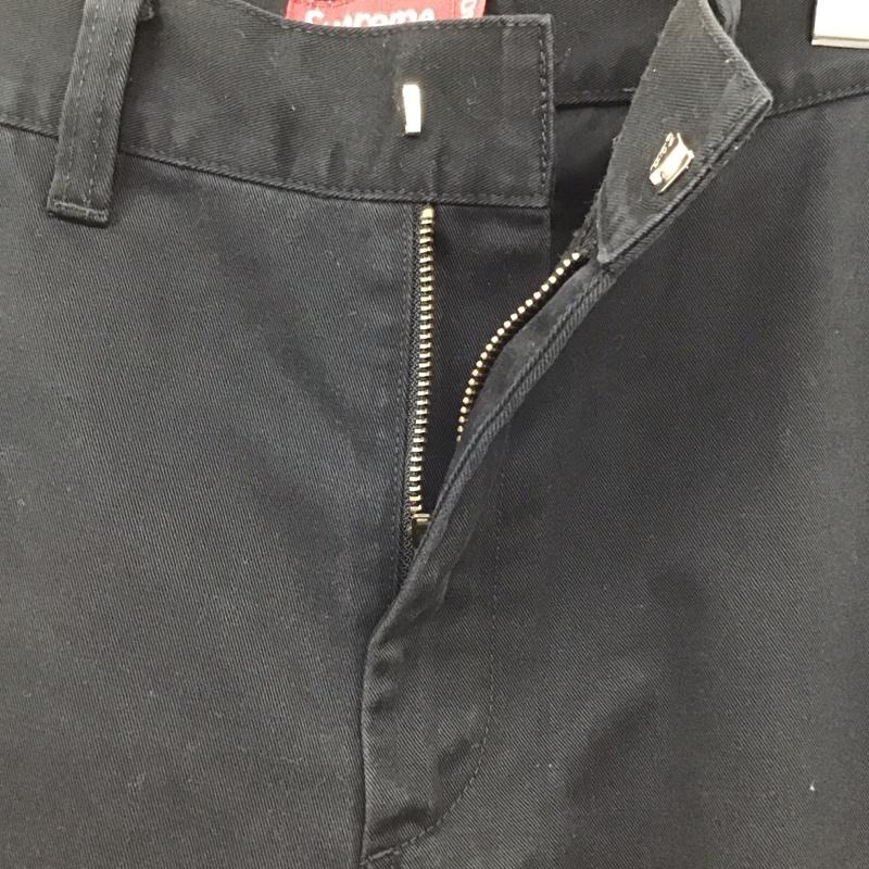 シュプリーム Supreme パンツ ワークパンツ、ペインターパンツ 2020SS WorkPant ワイドパンツ チノパン カジュアルパンツ 30インチ 無地 黒 / ブラック /  メンズ USED 古着 中古 10119692