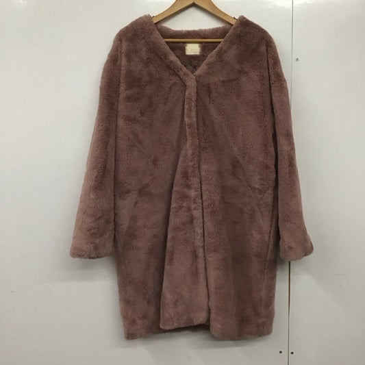 アースミュージックアンドエコロジー earth music&ecology ジャケット、上着 ジャンパー、ブルゾン 1c97l0z0500 ファーロングコート アウター FREE 無地 マルチカラー / マルチカラー /  レディース USED 古着 中古 10143708