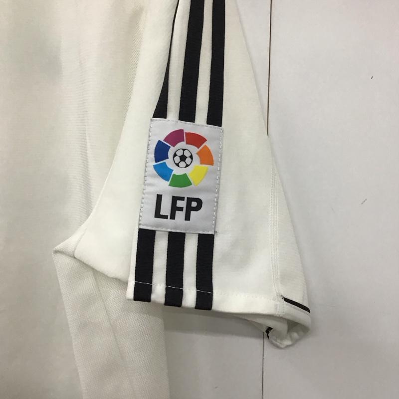 アディダス adidas カットソー 半袖 2003年 レアルマドリード ミチェル・サルガド ロゴ、文字 白 / ホワイト /  メンズ USED 古着 中古 10141109