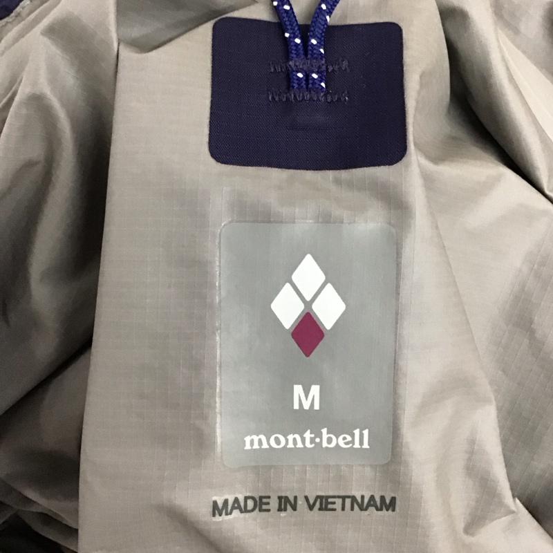 モンベル mont-bell ジャケット、上着 ジャケット、ブレザー 1128601 レインハイカー ジャケット トレッキングウェア レインウェア M ロゴ、文字 紺 / ネイビー /  レディース USED 古着 中古 10120809