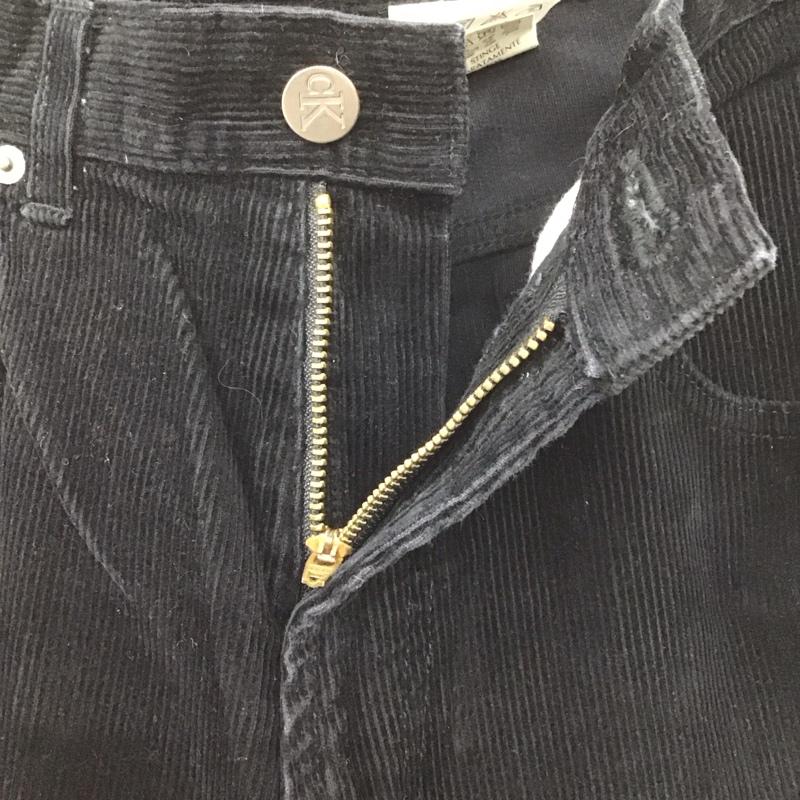 カルバン・クライン Calvin Klein パンツ デニム、ジーンズ コーデュロイパンツ ワイドパンツ ストレートパンツ カジュアルパンツ 34 無地 紺 / ネイビー /  メンズ USED 古着 中古 10107107