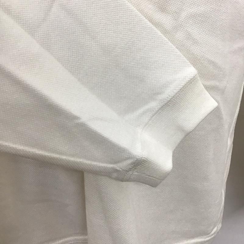 チャムス CHUMS カットソー 長袖 長袖カットソー プリントカットソー クルーネック XL ロゴ、文字 白 / ホワイト /  メンズ USED 古着 中古 10126529