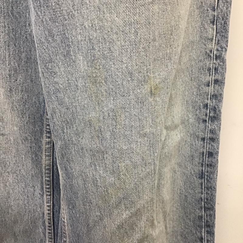 ザラ ZARA パンツ デニム、ジーンズ ワイドパンツ カットオフ 無地 水色 / ライトブルー /  レディース USED 古着 中古 10109441