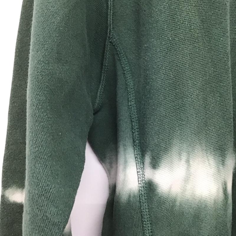 チャンピオン Campion トレーナー 長袖 c3-q012 トレーナー 長袖スウェット M 総柄 緑 / グリーン /  メンズ USED 古着 中古 10142948