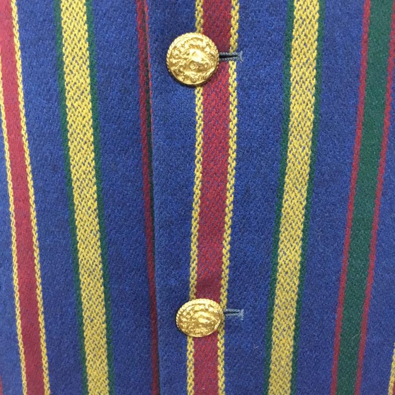 ジャンニヴェルサーチ GIANNI VERSACE ジャケット、上着 ジャケット、ブレザー カジュアルジャケット カラージャケット ポケットジャケット アウター プリント マルチカラー / マルチカラー /  メンズ USED 古着 中古 10120663