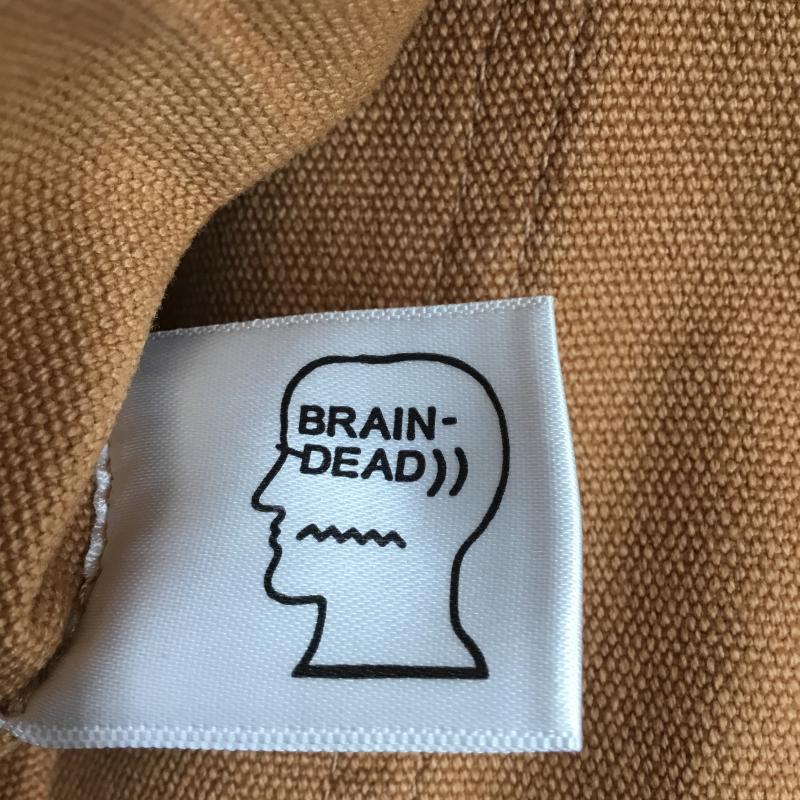 ブレインデット BRAIN DEAD パンツ ワークパンツ、ペインターパンツ XL ワンポイント X 無地 茶 / ブラウン /  メンズ USED 古着 中古 10119971