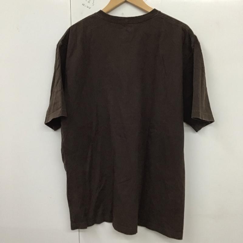 カーハート Carhartt Tシャツ 半袖 L 無地 茶 / ブラウン /  メンズ USED 古着 中古 10128515