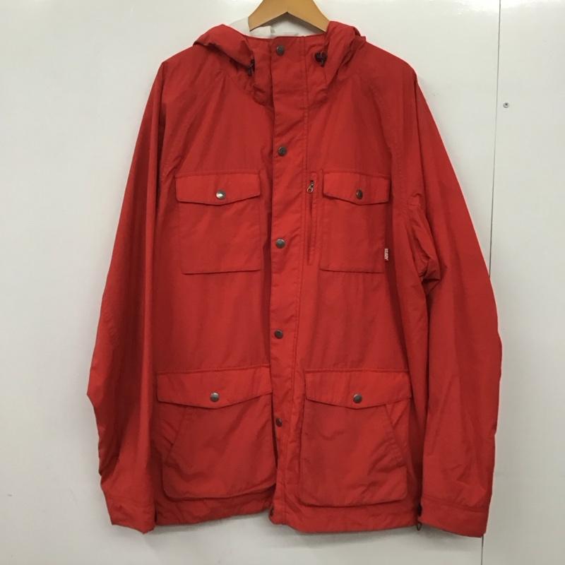 ステューシー STUSSY ジャケット、上着 ジャンパー、ブルゾン XL 無地 赤 / レッド /  メンズ USED 古着 中古 10144860