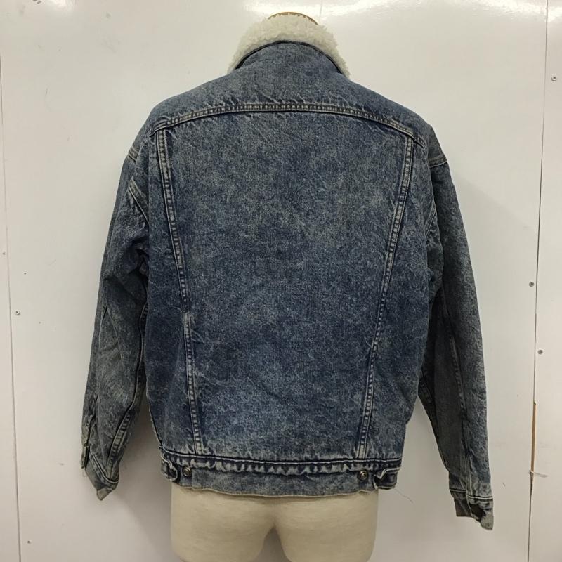 リーバイス Levi s ジャケット、上着 ジャケット、ブレザー デニムジャケット カラージャケット 長袖ジャケット ブルゾン M 無地 インディゴ / インディゴ /  メンズ USED 古着 中古 10124803