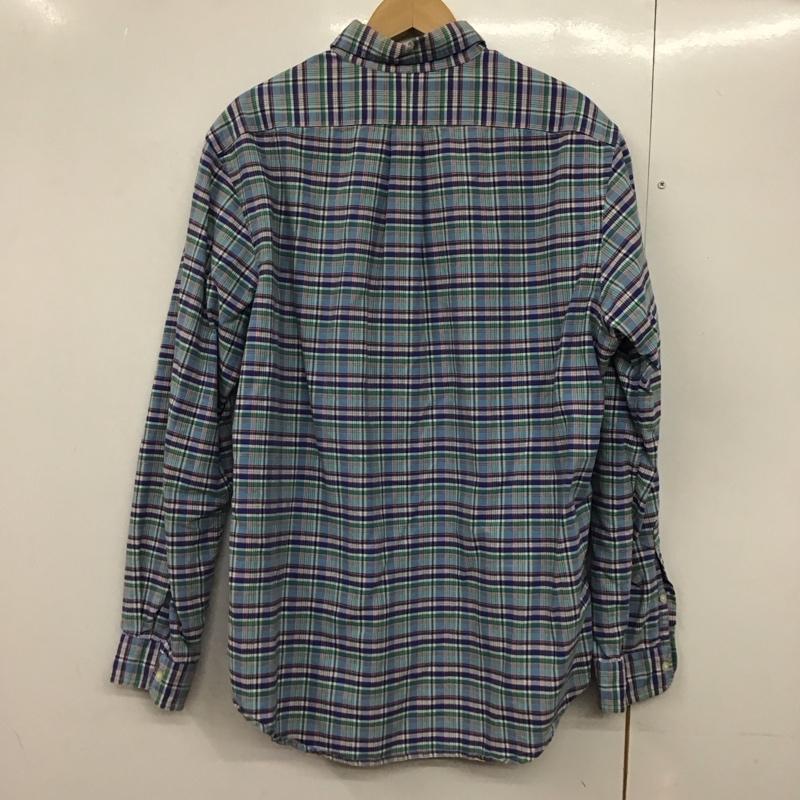 ラルフローレン RALPHLAUREN シャツ、ブラウス 長袖 長袖シャツ チェックシャツ カラーシャツ L チェック マルチカラー / マルチカラー /  メンズ USED 古着 中古 10142408