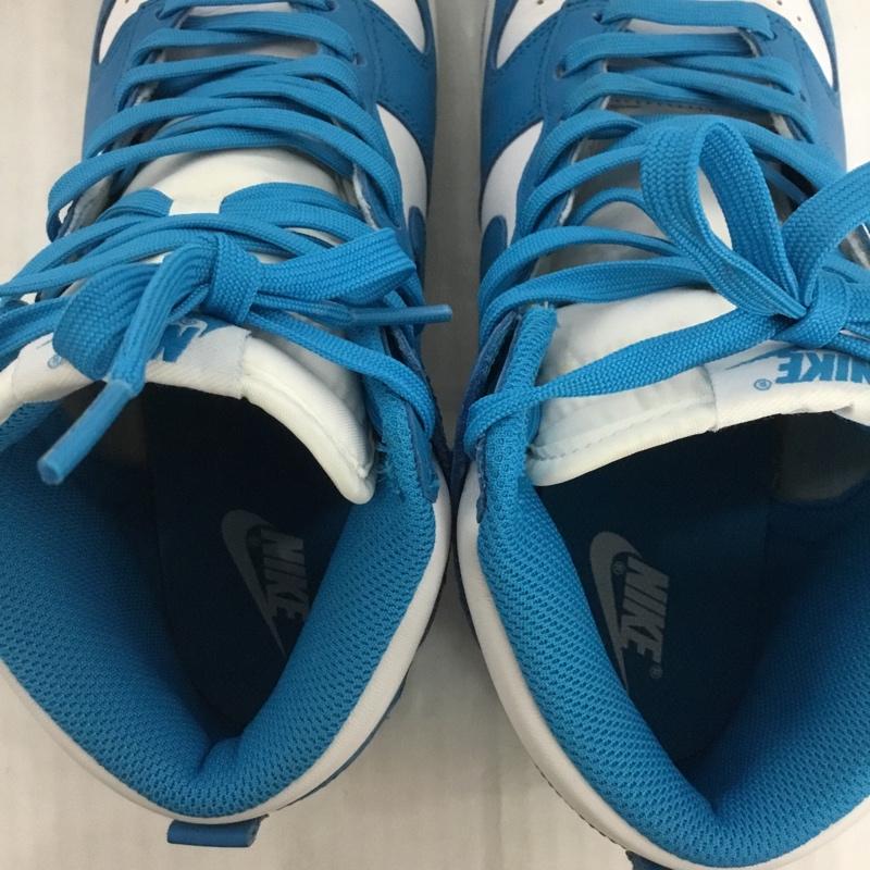 ナイキ NIKE スニーカー スニーカー DD1399-400 DUNK HI RETRO 26cm 箱有 26.0cm ロゴ、文字 白 / ホワイト / X 水色 / ライトブルー /  メンズ USED 古着 中古 10123984