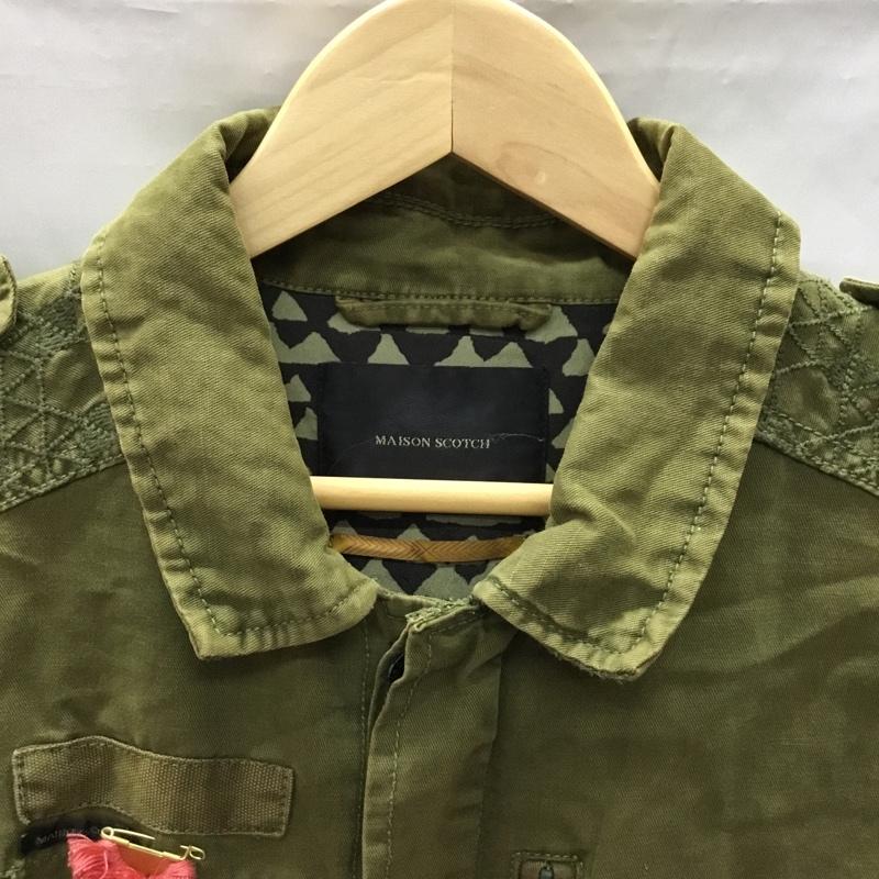 メゾンスコッチ MAISON SCOTCH ジャケット、上着 ジャケット、ブレザー 1 無地 カーキ / カーキ /  メンズ USED 古着 中古 10110838