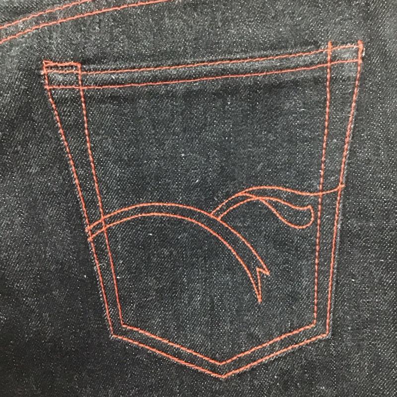 フラットヘッド The Flat Head パンツ デニム、ジーンズ デニムパンツ ストレートパンツ スリムパンツ カジュアルパンツ 32インチ 無地 黒 / ブラック /  メンズ USED 古着 中古 10107764