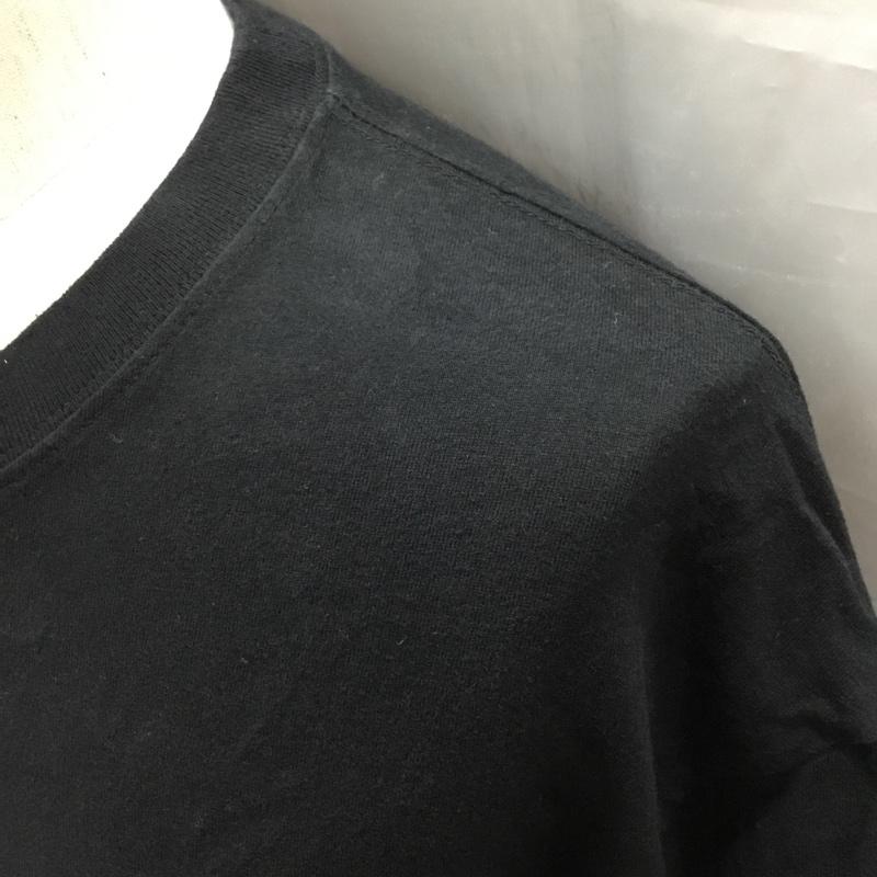 エクストララージ XLARGE Tシャツ 半袖 01178112 クルーネック プリント XL ロゴ、文字 黒 / ブラック /  メンズ USED 古着 中古 10121236