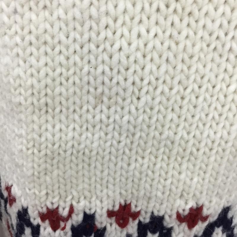 シップスカラーズ SHIPS COLORS ニット、セーター 長袖 長袖ニットカットソー ニット セーター クルーネックニット M 総柄 マルチカラー / マルチカラー /  メンズ USED 古着 中古 10113300