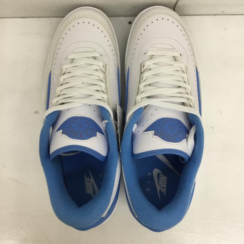 ナイキ NIKE スニーカー スニーカー Nike Air Jordan 2 Retro Low University Blue 28.5cm ロゴ、文字 白 / ホワイト / X 水色 / ライトブルー /  メンズ USED 古着 中古 10128863