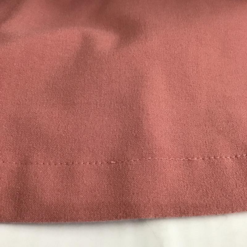 ビス ViS ワンピース ロングスカート 長袖ロングワンピース フレアワンピース 切り替えワンピース FREE 無地 桃 / ピンク /  レディース USED 古着 中古 10116746