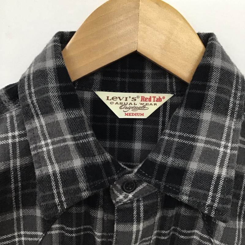 リーバイスレッドタブ Levi s RED TAB シャツ、ブラウス 長袖 長袖シャツ チェックシャツ カラーシャツ ウエスタンシャツ M チェック マルチカラー / マルチカラー /  メンズ USED 古着 中古 10131257