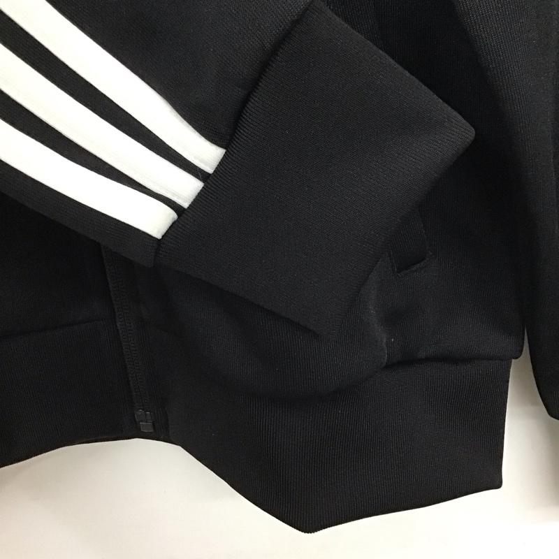 アディダス adidas ジャケット、上着 ジャケット、ブレザー JP1046 TheFirstトラックトップ ジップアップジャケット ジャージ S ロゴ、文字 白 / ホワイト / X 黒 / ブラック /  メンズ USED 古着 中古 10135851