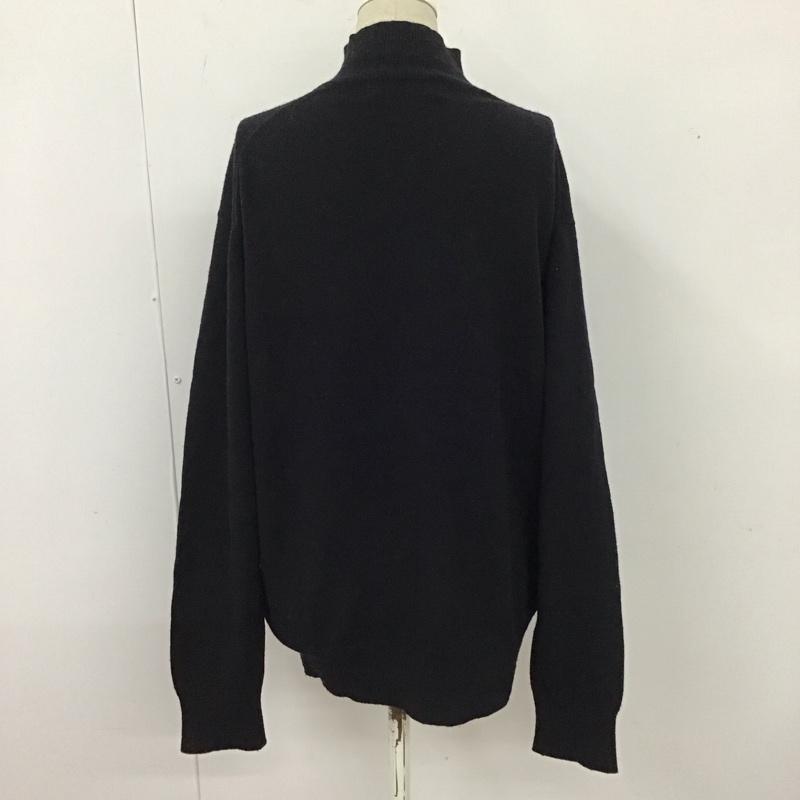 トリココムデギャルソン tricot COMME des GARSONS ニット、セーター 長袖 TN-040220 スタンドネック モックネック 無地 黒 / ブラック /  レディース USED 古着 中古 10118343